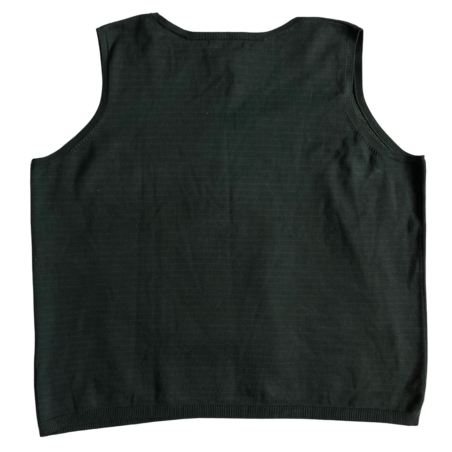 Pull Ralph Lauren sans manches Vert foncé pour femmes - Taille L