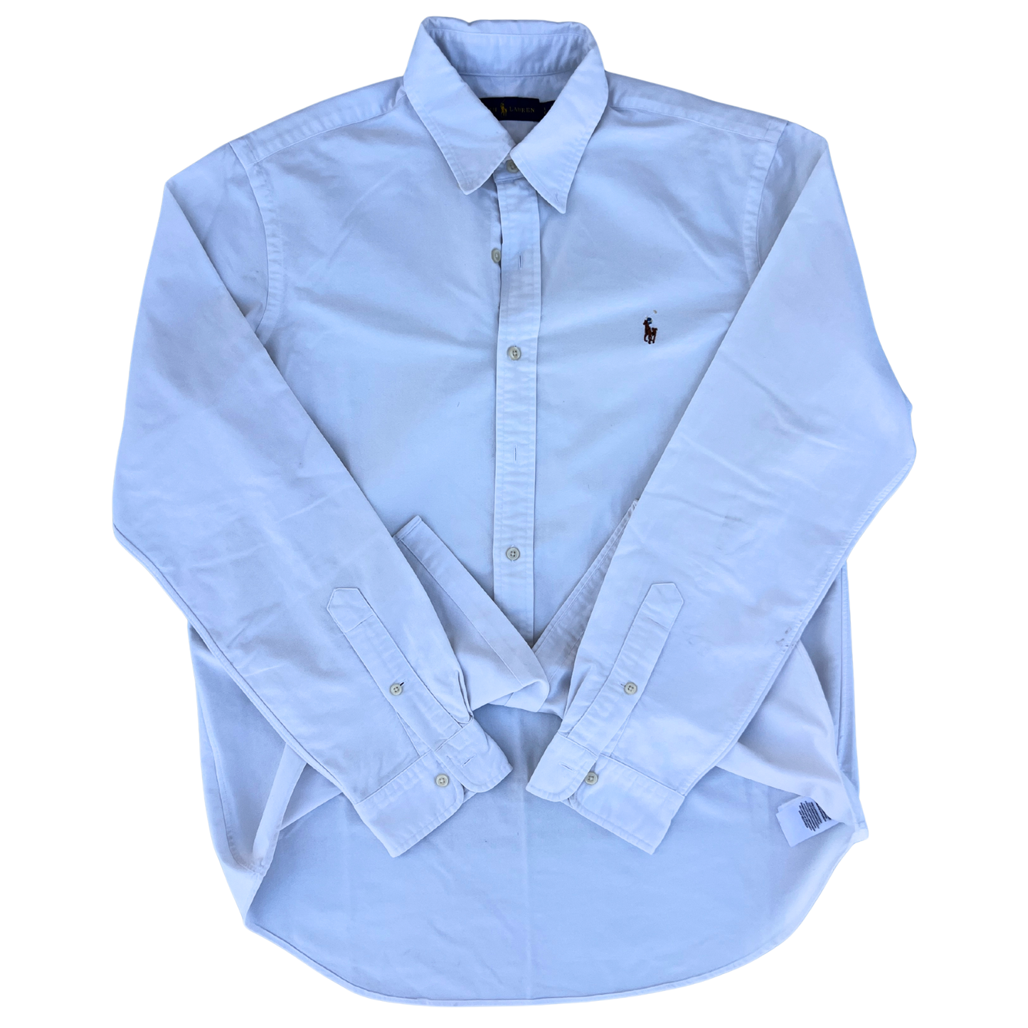 Chemise Ralph Lauren blanche pour hommes - taille L
