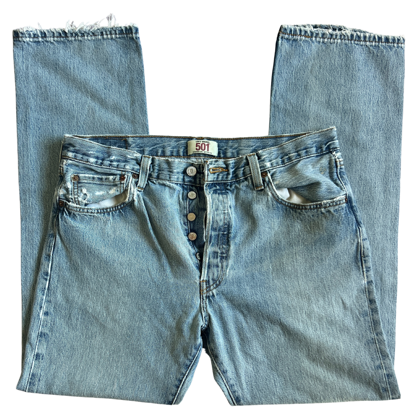 Jeans Levi's® 501® pour hommes Bleu clair - taille W36 L32