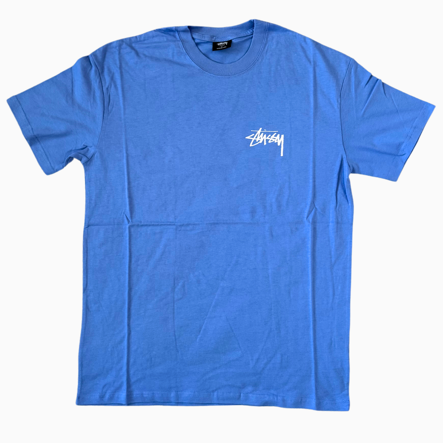 Neuf - T-shirt Stüssy - bleu ciel - taille M