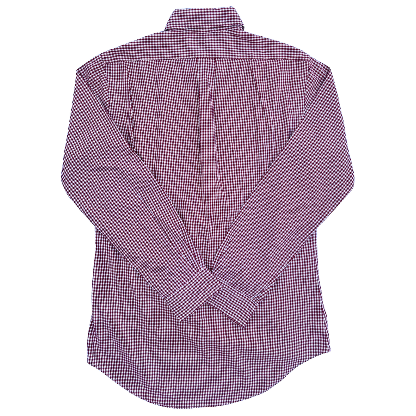 Chemise Ralph Lauren blanche carreaux rouges pour hommes - taille S