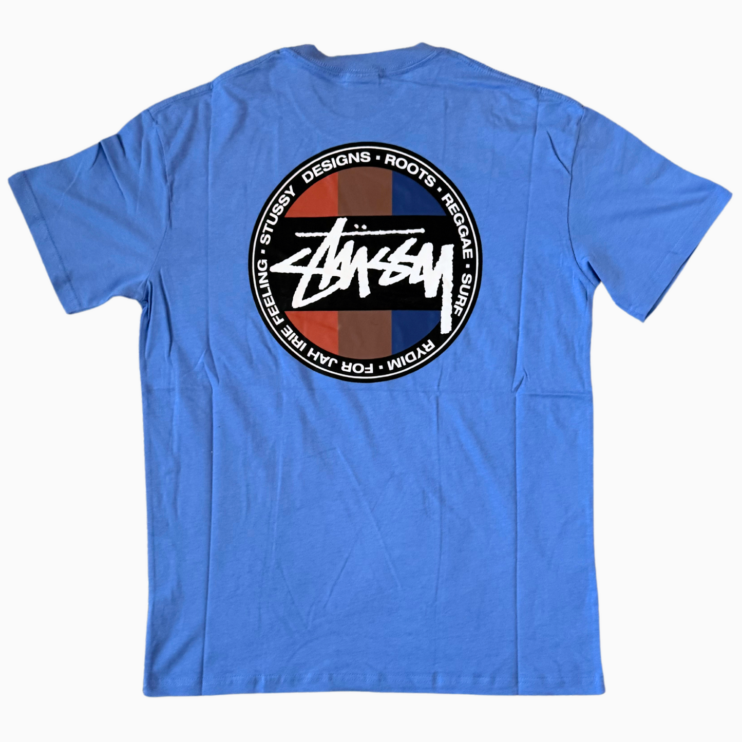 Neuf - T-shirt Stüssy - bleu ciel - taille M