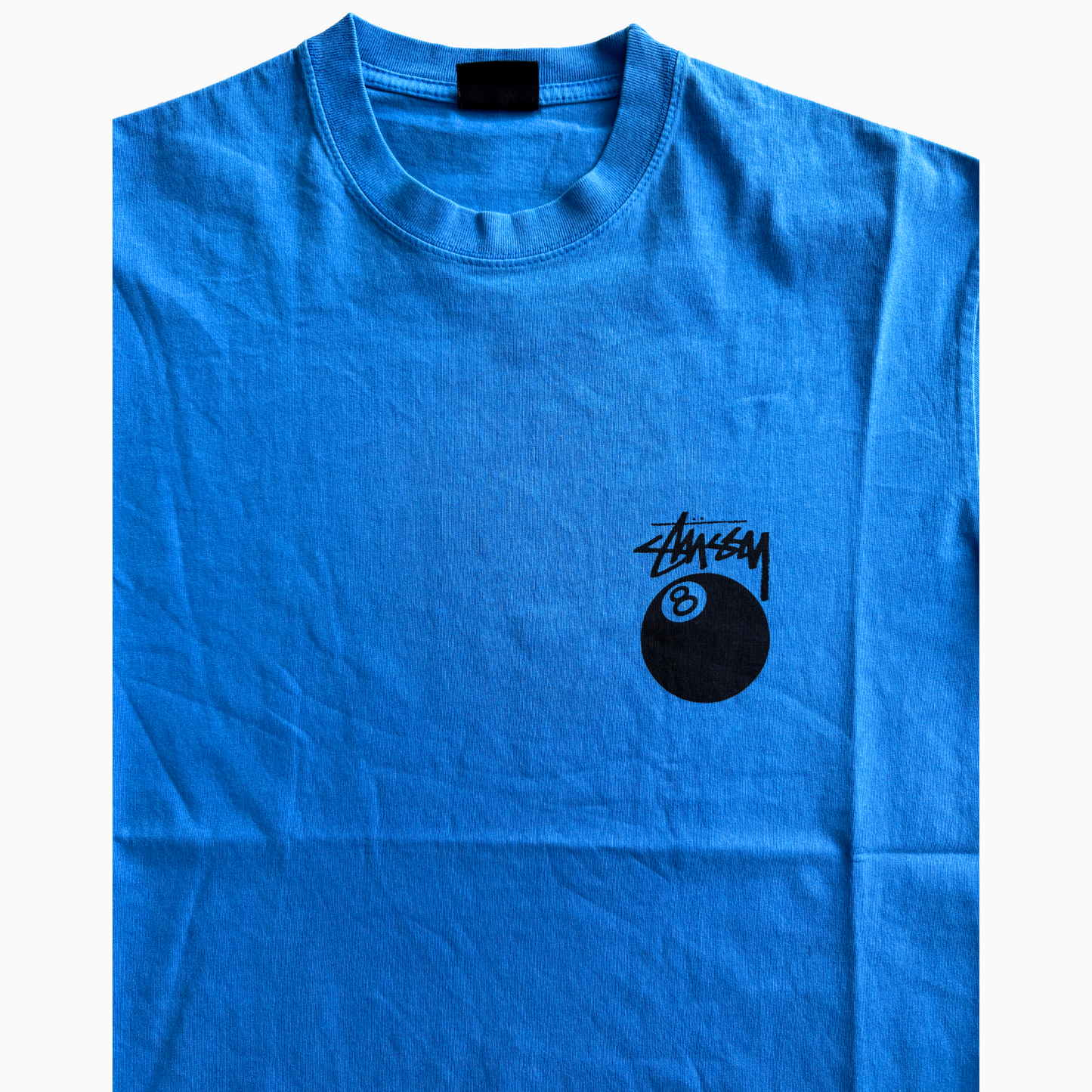 Neuf - T-shirt Stüssy - Bleu 8 ball - taille S ( fits M )