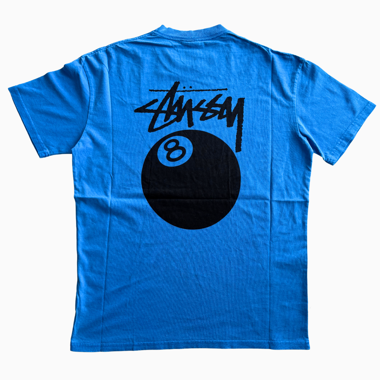 Neuf - T-shirt Stüssy - Bleu 8 ball - taille S ( fits M )