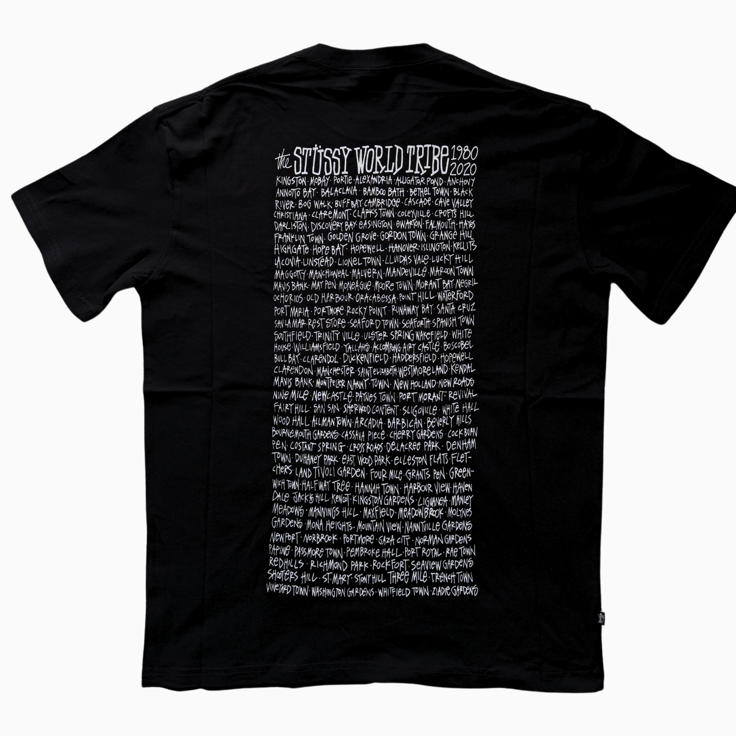 Neuf - T-shirt Stüssy - Noir - Tour edition - taille S ( fits M )
