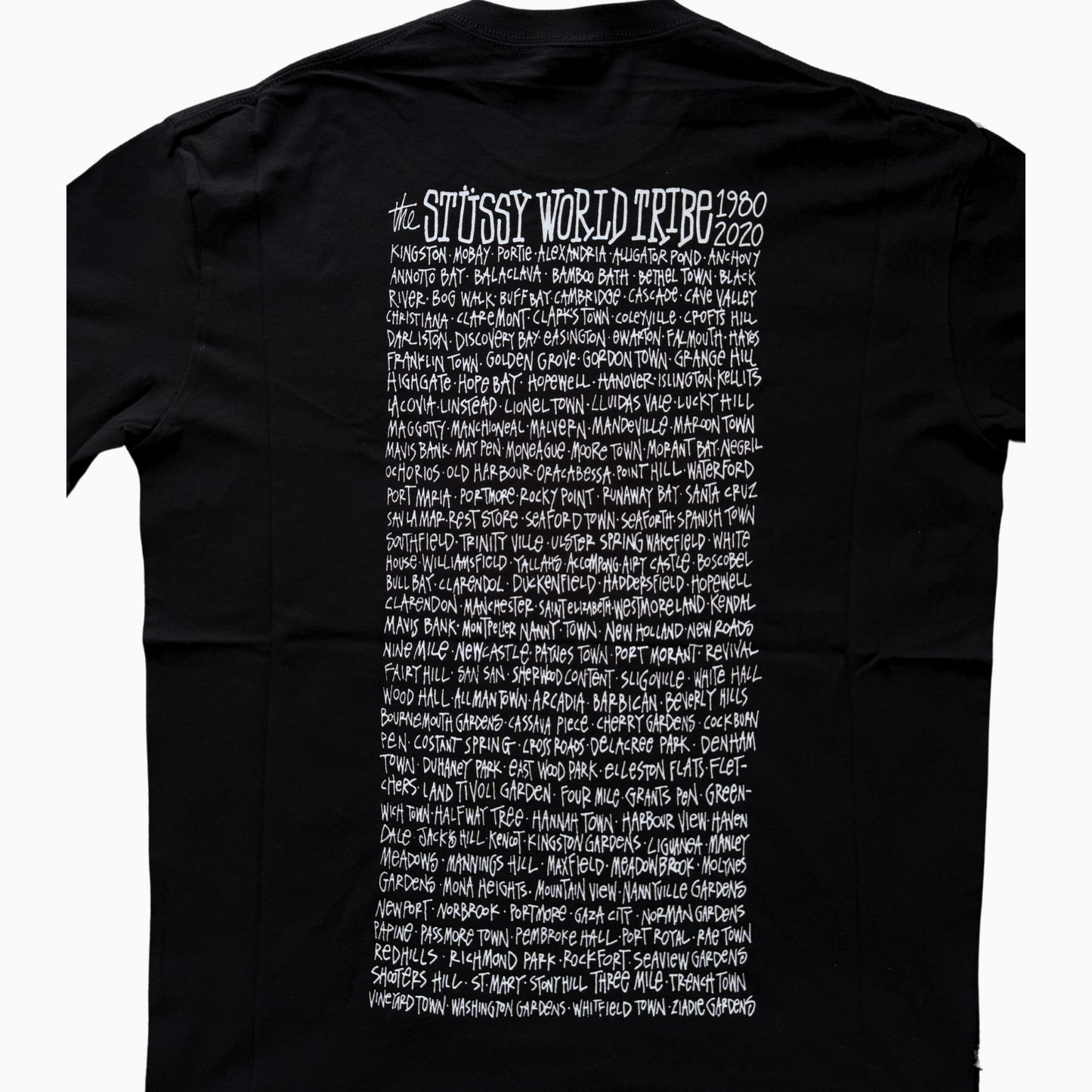 Neuf - T-shirt Stüssy - Noir - Tour edition - taille S ( fits M )