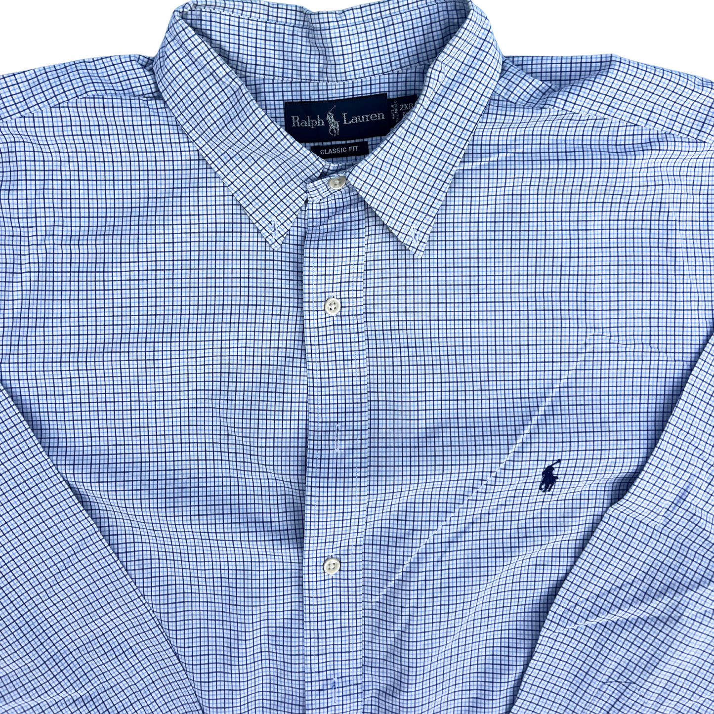 Chemise Ralph Lauren carreaux coupe regular pour hommes - taille XXL