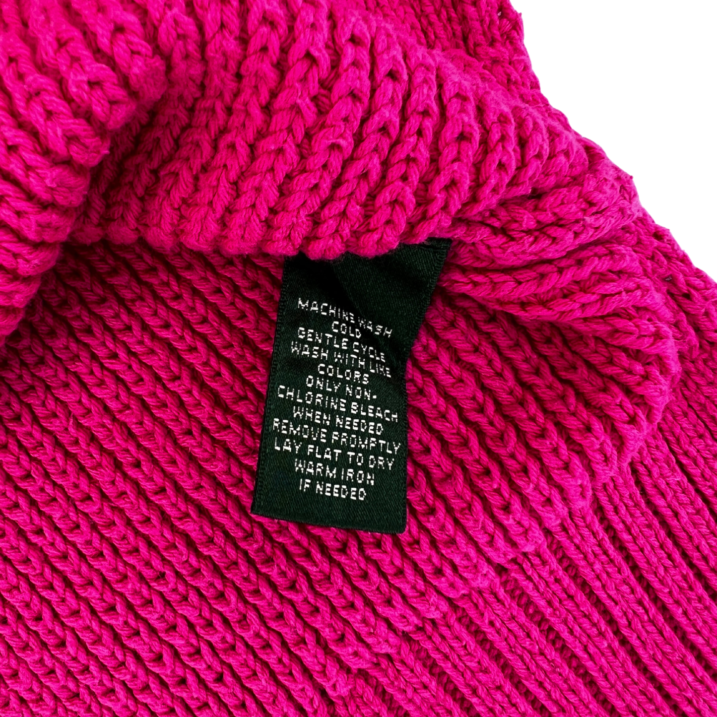 Pull Ralph Lauren rose manches 3/4 pour femmes - taille XL/XXL