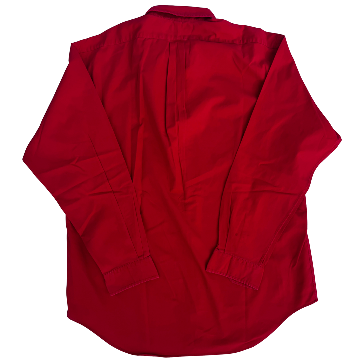 Chemise Ralph Lauren rouge coupe regular pour hommes - taille L