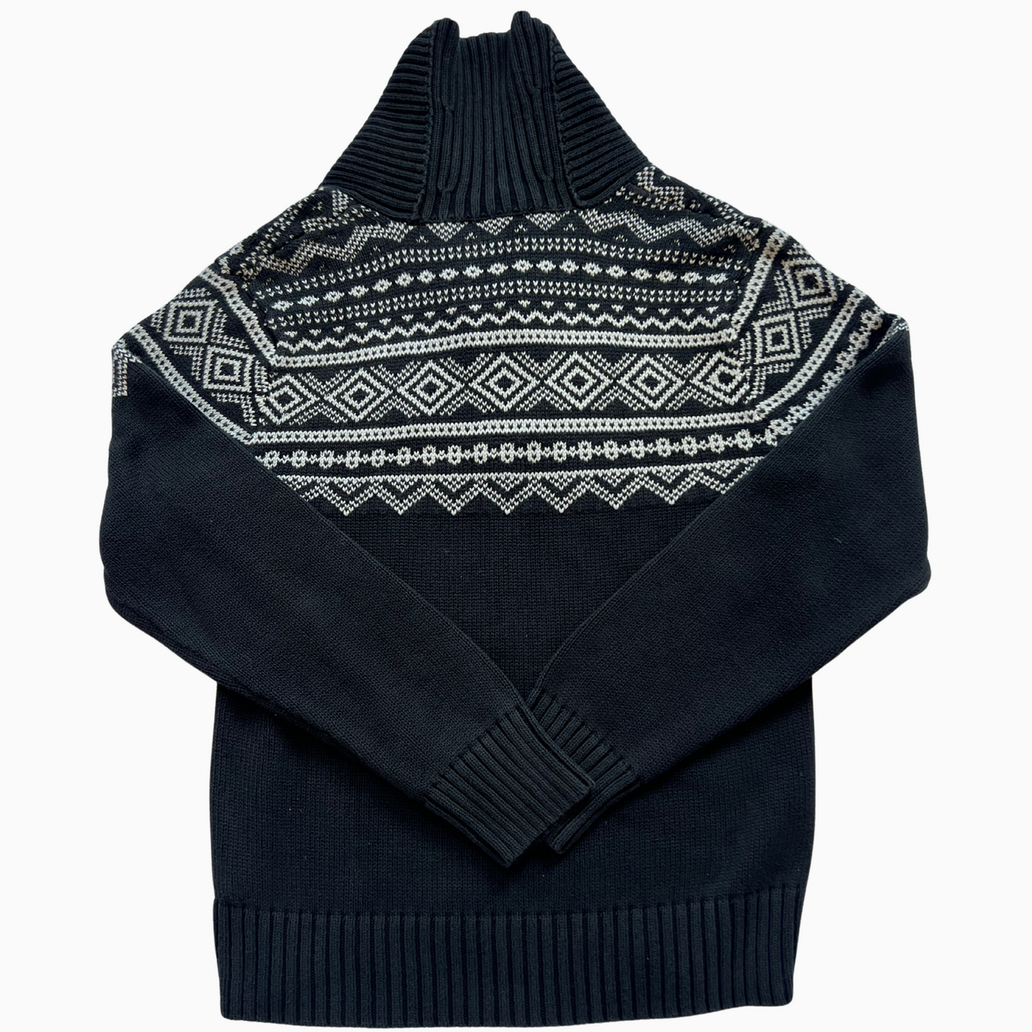 Pull Ralph Lauren col chale noir pour femmes - taille M