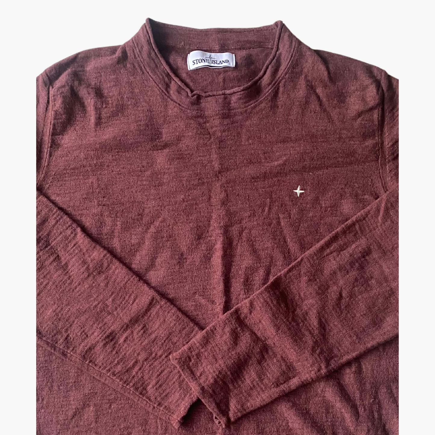Rare & Vintage - Pull Stone Island en laine - taille XXL