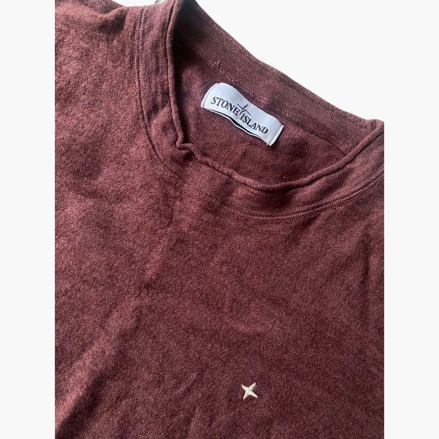 Rare & Vintage - Pull Stone Island en laine - taille XXL