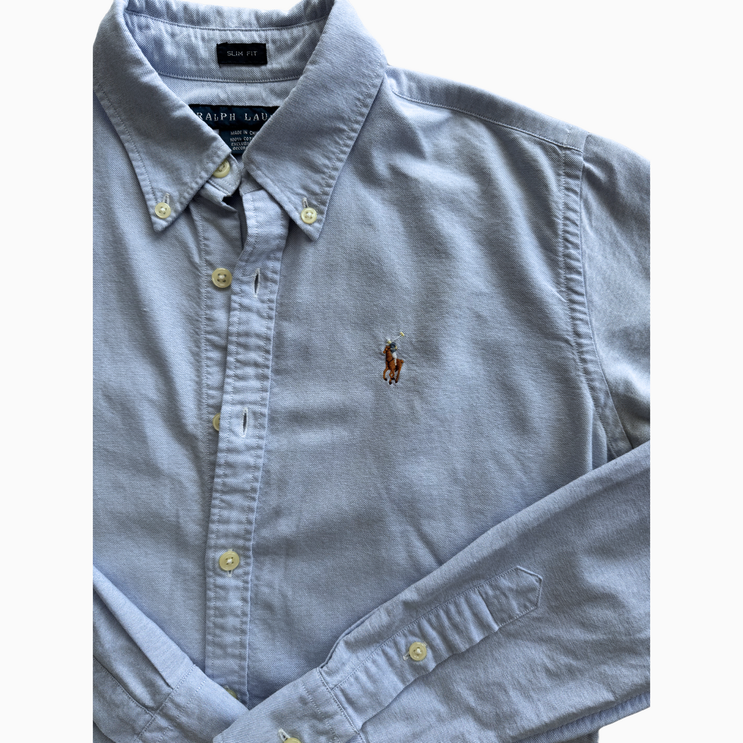 Chemise Ralph Lauren pour femmes - Bleu ciel - Taille S