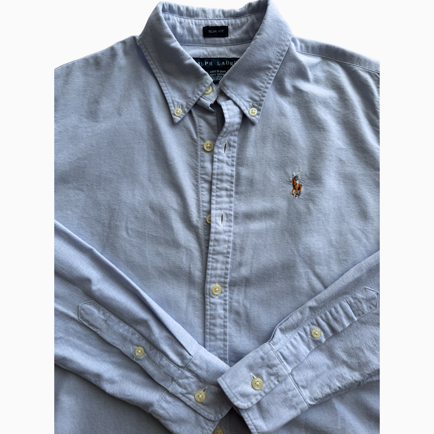Chemise Ralph Lauren pour femmes - Bleu ciel - Taille S