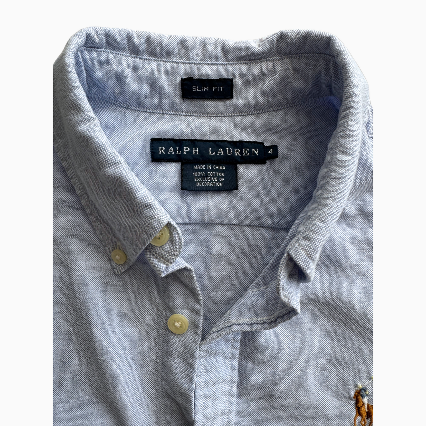 Chemise Ralph Lauren pour femmes - Bleu ciel - Taille S
