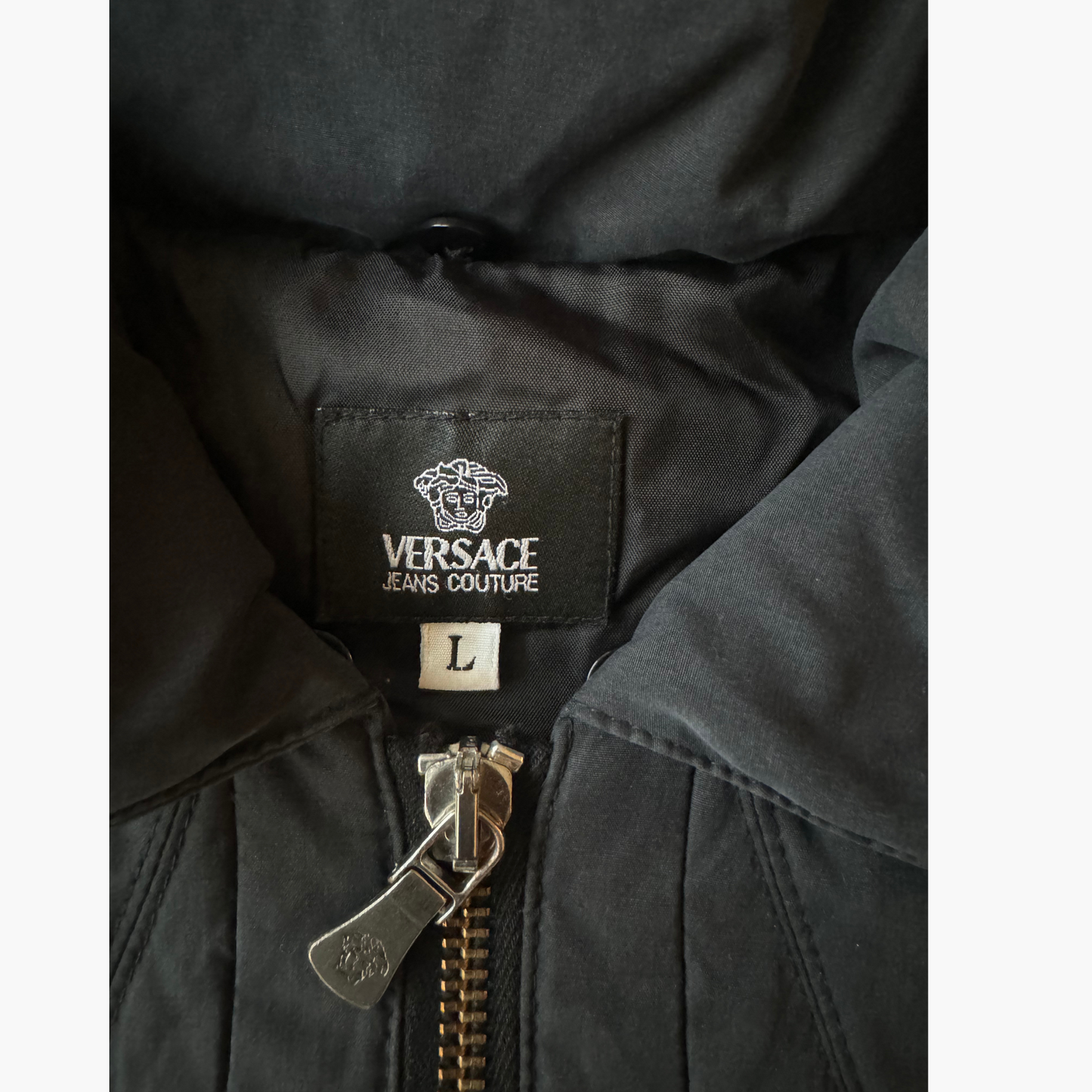 Rare & Vintage - VERSACE jaquette en poil de lapin - Made in Italy - taille L