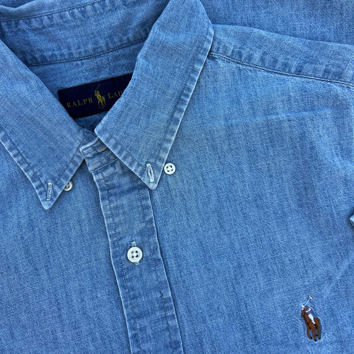 Chemise Ralph Lauren demi manche coupe regular pour hommes - taille M