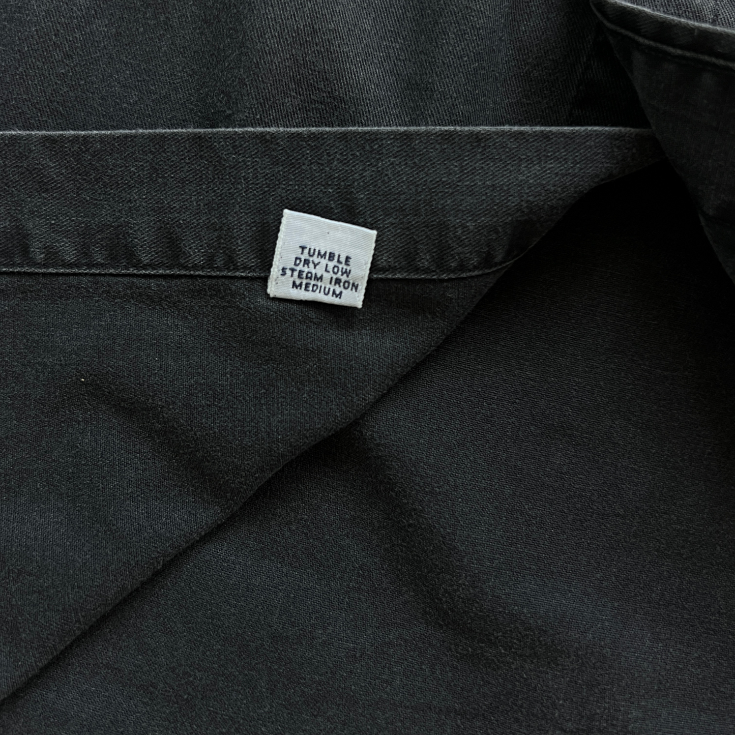 Rare & Vintage - Chemise Ralph Lauren noire pour hommes - taille L