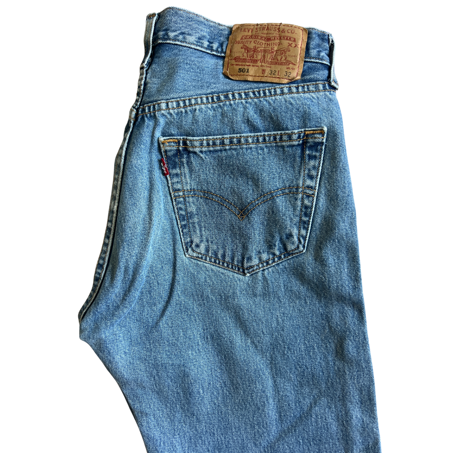 Jeans Levi's® 501® pour hommes Bleu - taille W32 L32