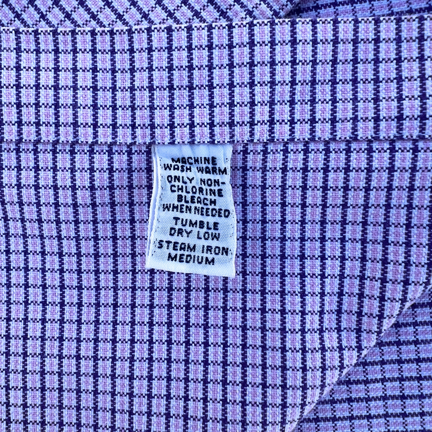 Rare & Vintage - Chemise Ralph Lauren mauve classic fit pour hommes - taille XXL