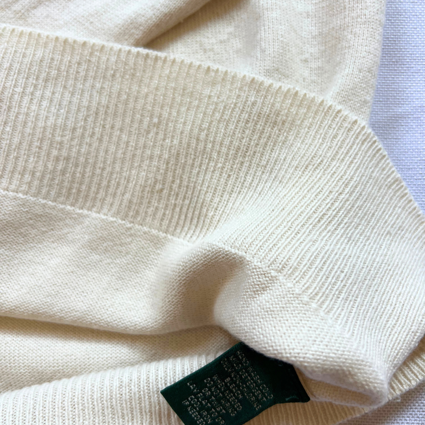 Pull Ralph Lauren col bateau blanc cassé pour femmes - taille S