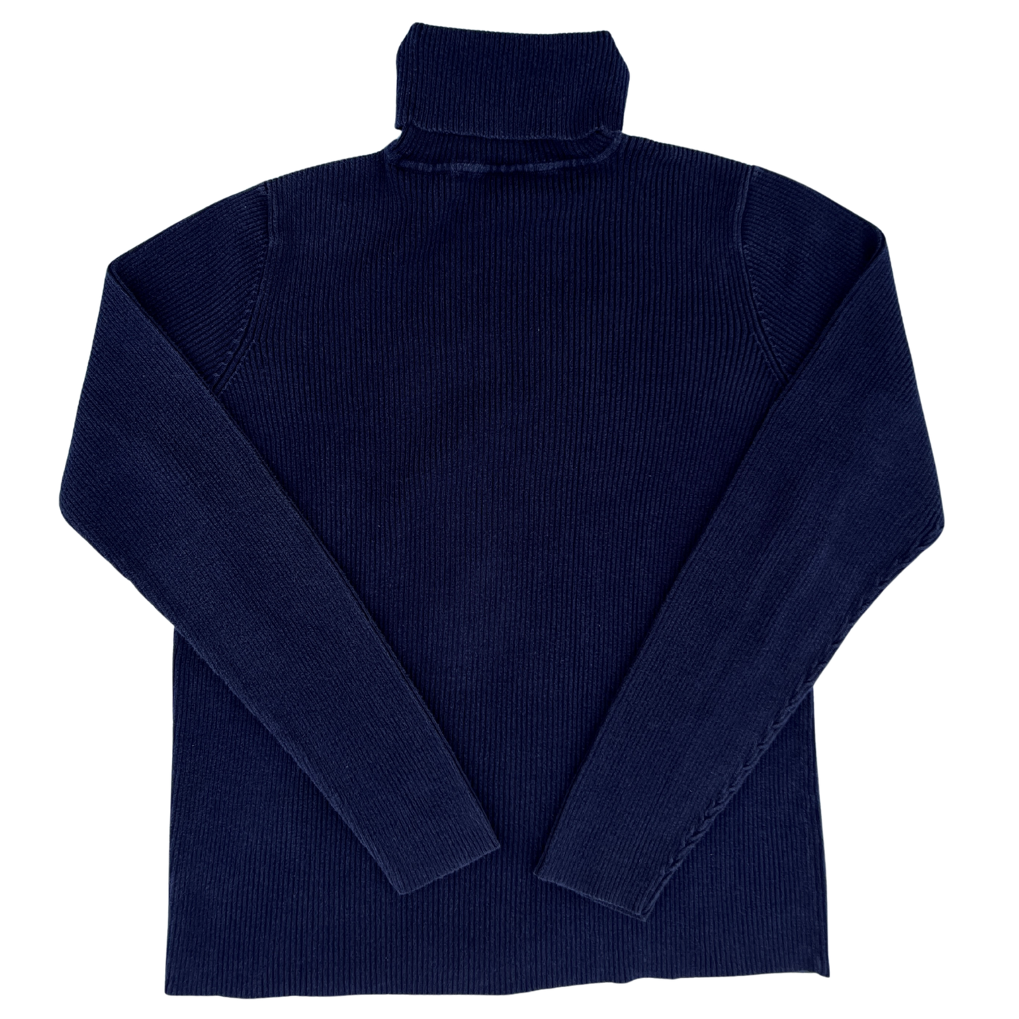 Pull Ralph Lauren col roulé bleu nuit pour femmes - Taille S