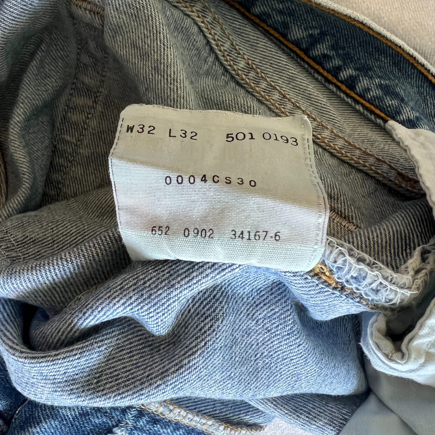 Jeans Levi's® 501® pour hommes Bleu - taille W32 L32