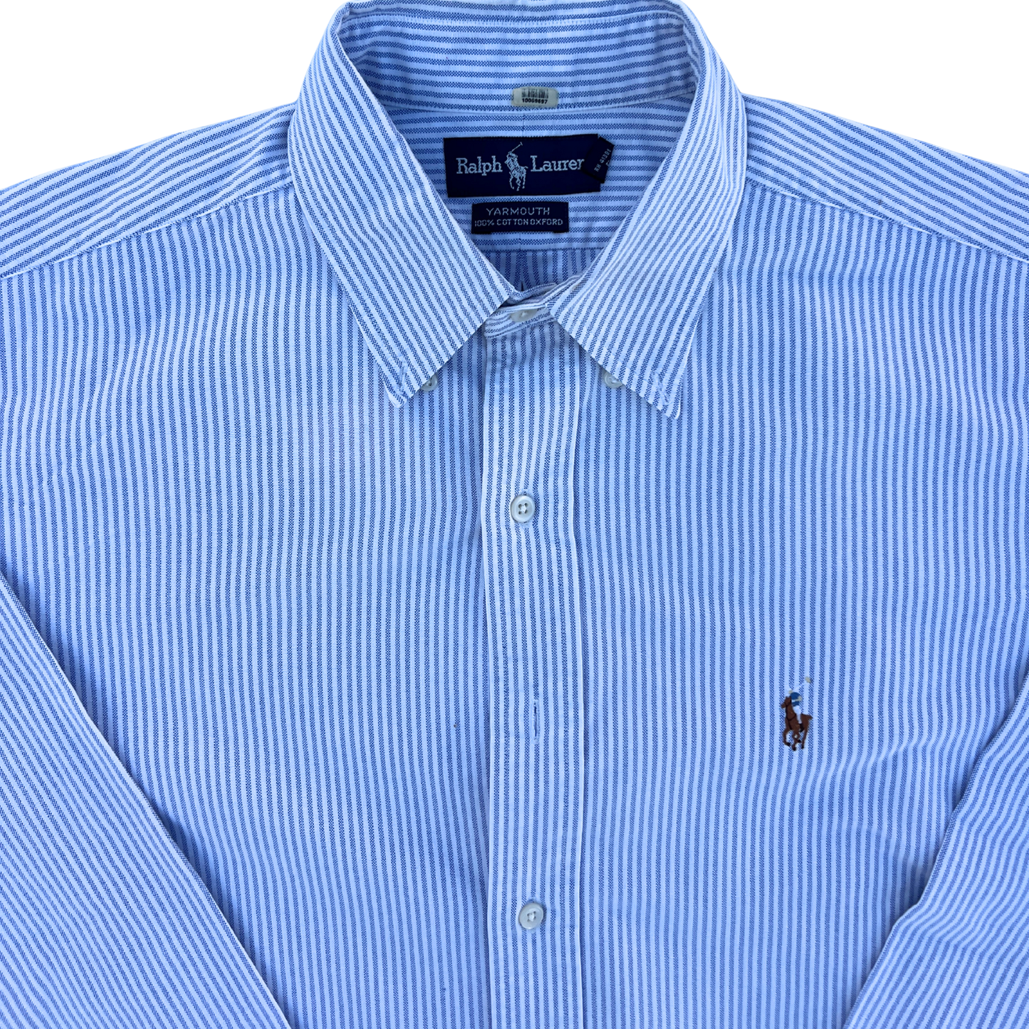 Rare & Vintage - Chemise Ralph Lauren rayé coupe regular pour hommes - tailles XXL