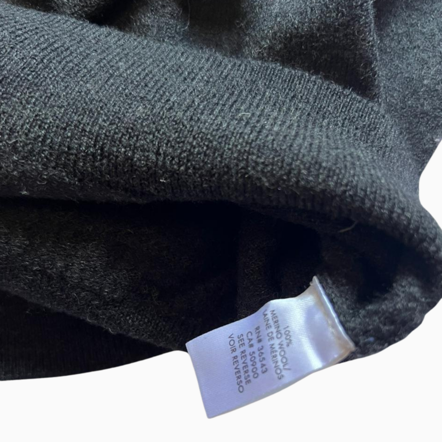 Pull en laine Calvin Klein col V gris pour hommes - taille M