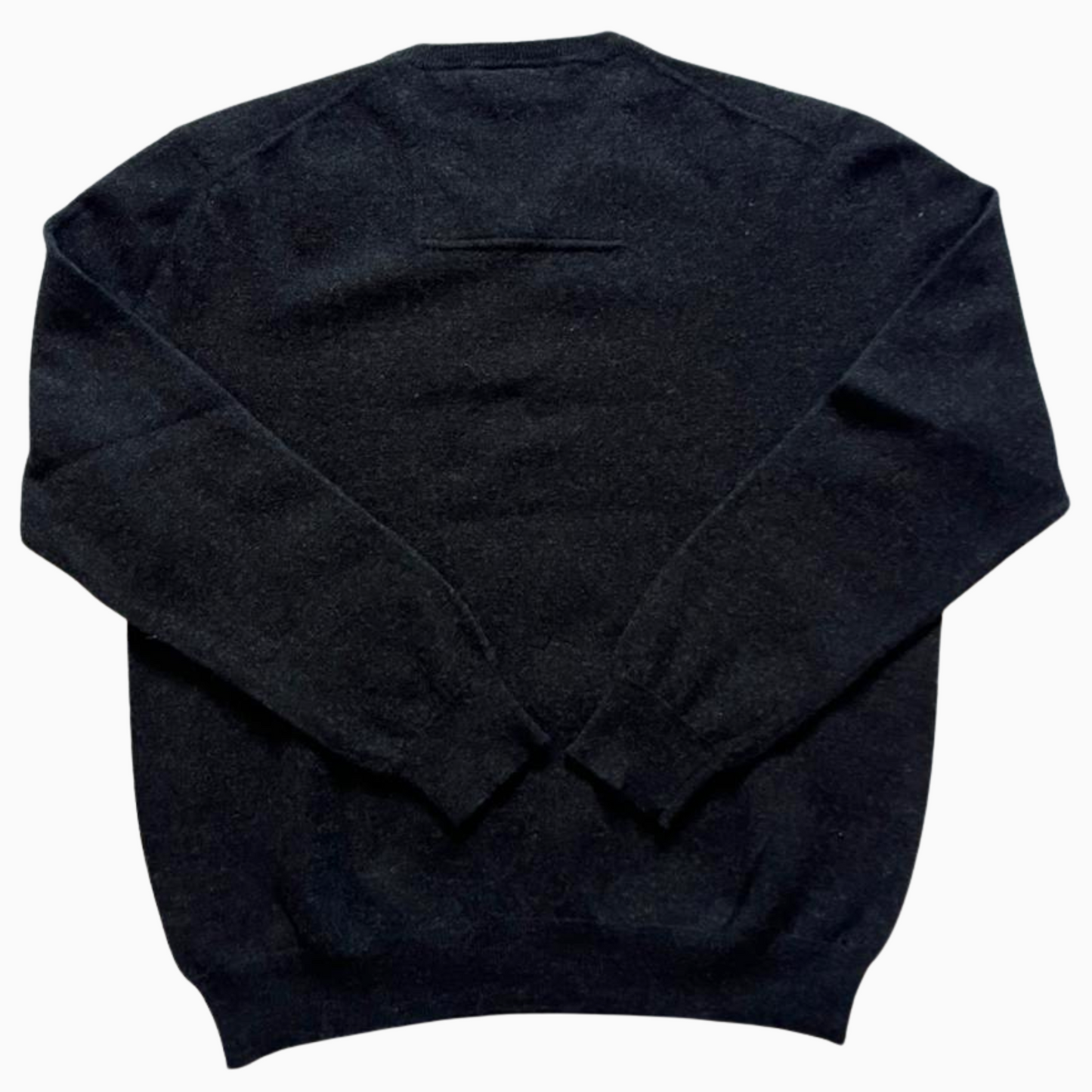 Pull en laine Calvin Klein col V gris pour hommes - taille M