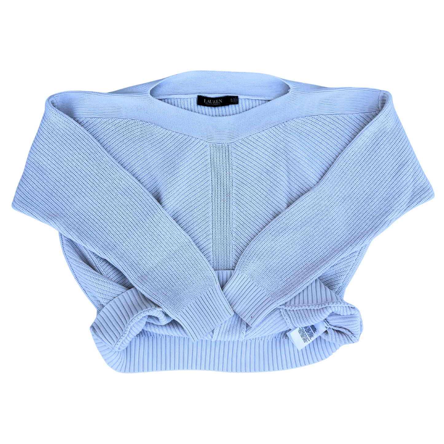 Pull Ralph Lauren col bateau blanc pour femmes - taille XL