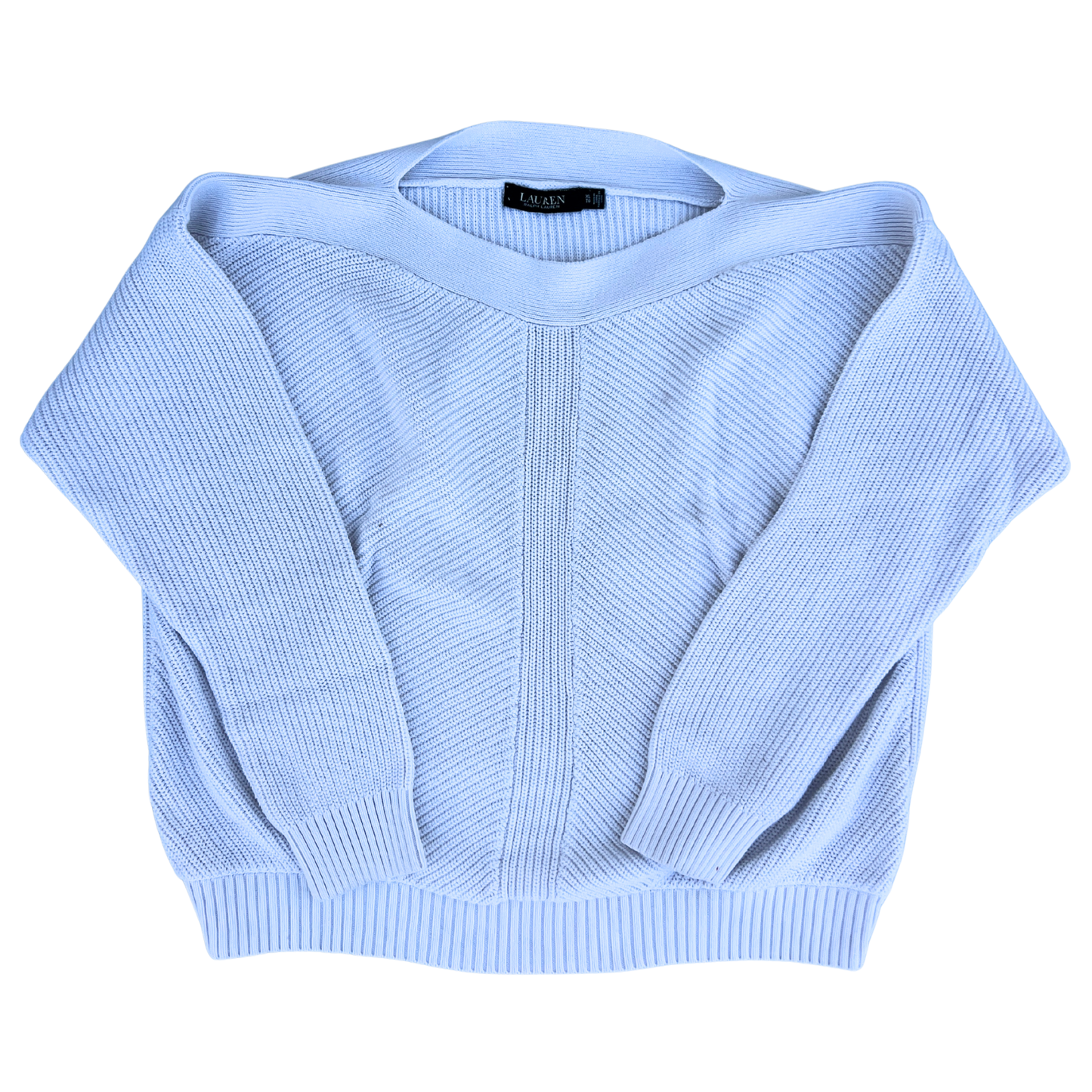 Pull Ralph Lauren col bateau blanc pour femmes - taille XL