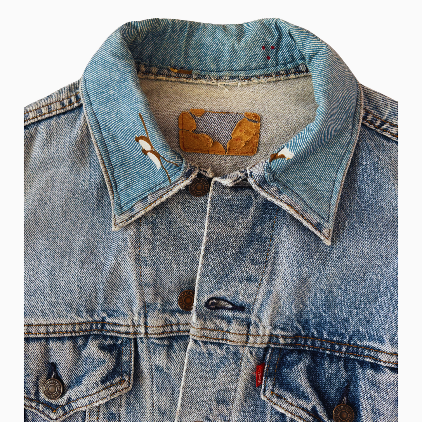 Rare & Vintage - Veste en jean 90's The Trucker Levi's pour femmes - taille M