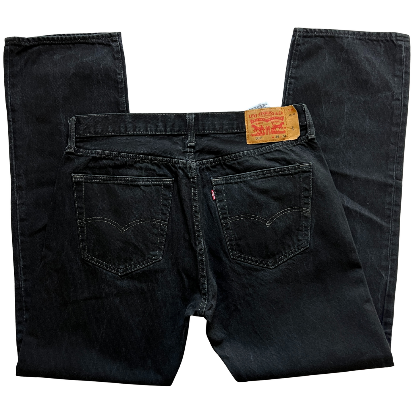 Jeans Levi's® 501® pour hommes Noir- taille W36 L34