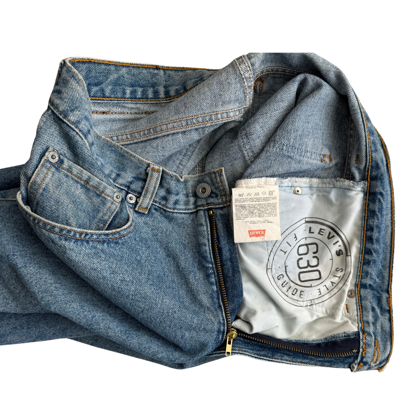Rare & Vintage - Levi's® 630® Orange Tab - 1990 - W33L34
