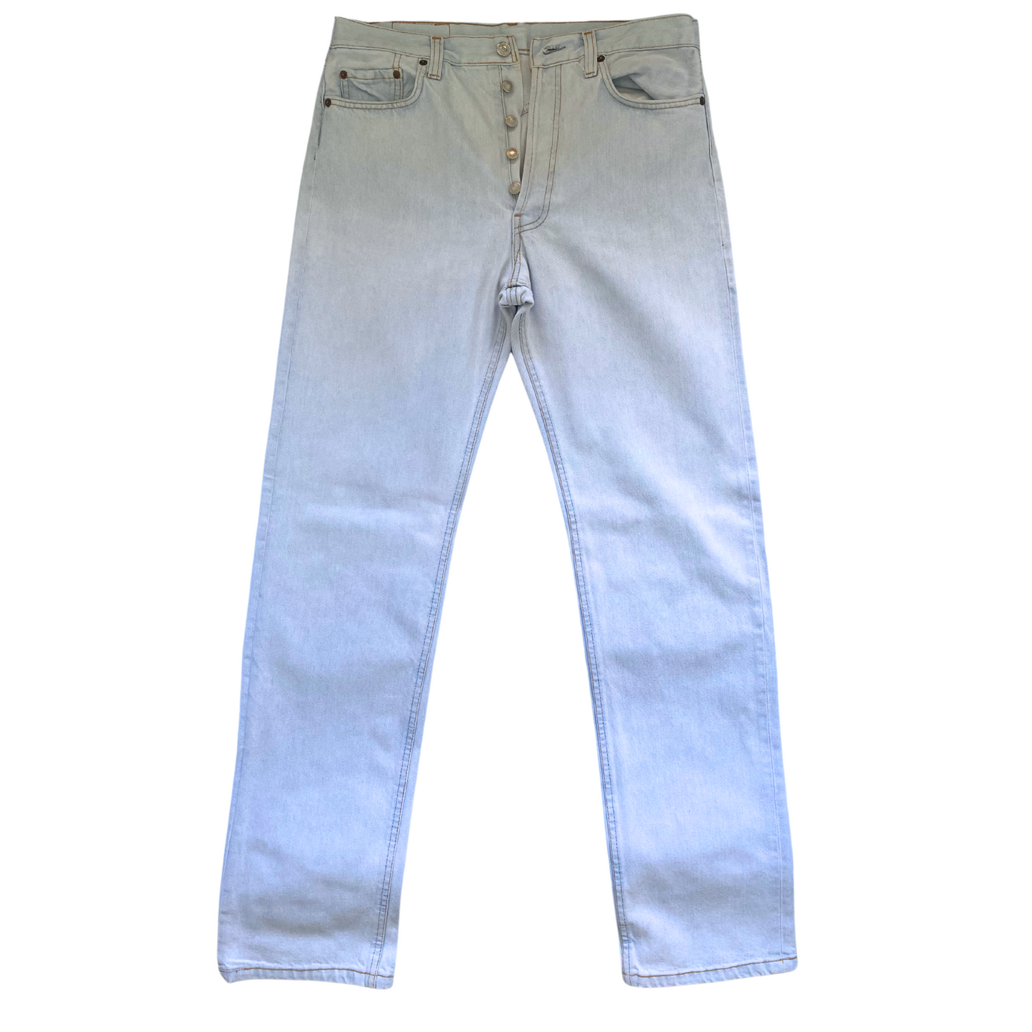 Rare & Vintage - Jeans Levi's® 501® Made in USA - 1997 - Délavé - W34L36