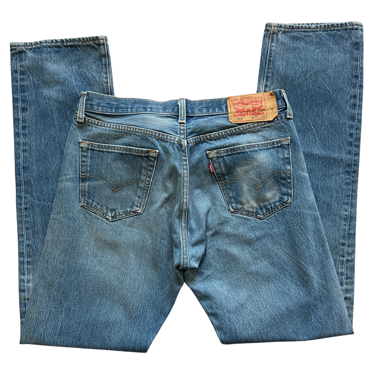 Jeans Levi's® 501® pour hommes Bleu - taille W35 L38