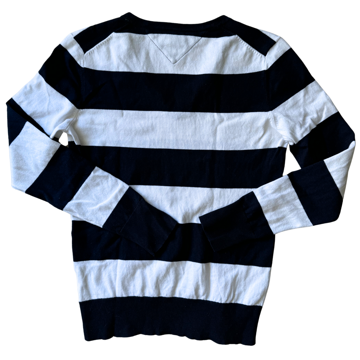 Pull col V Tommy Hilfiger en coton Pima - taille S