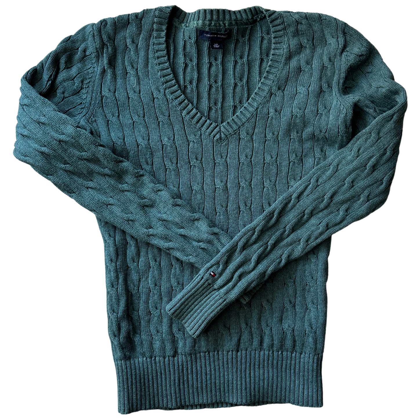 Pull knitwear Tommy Hilfiger Vert - taille S