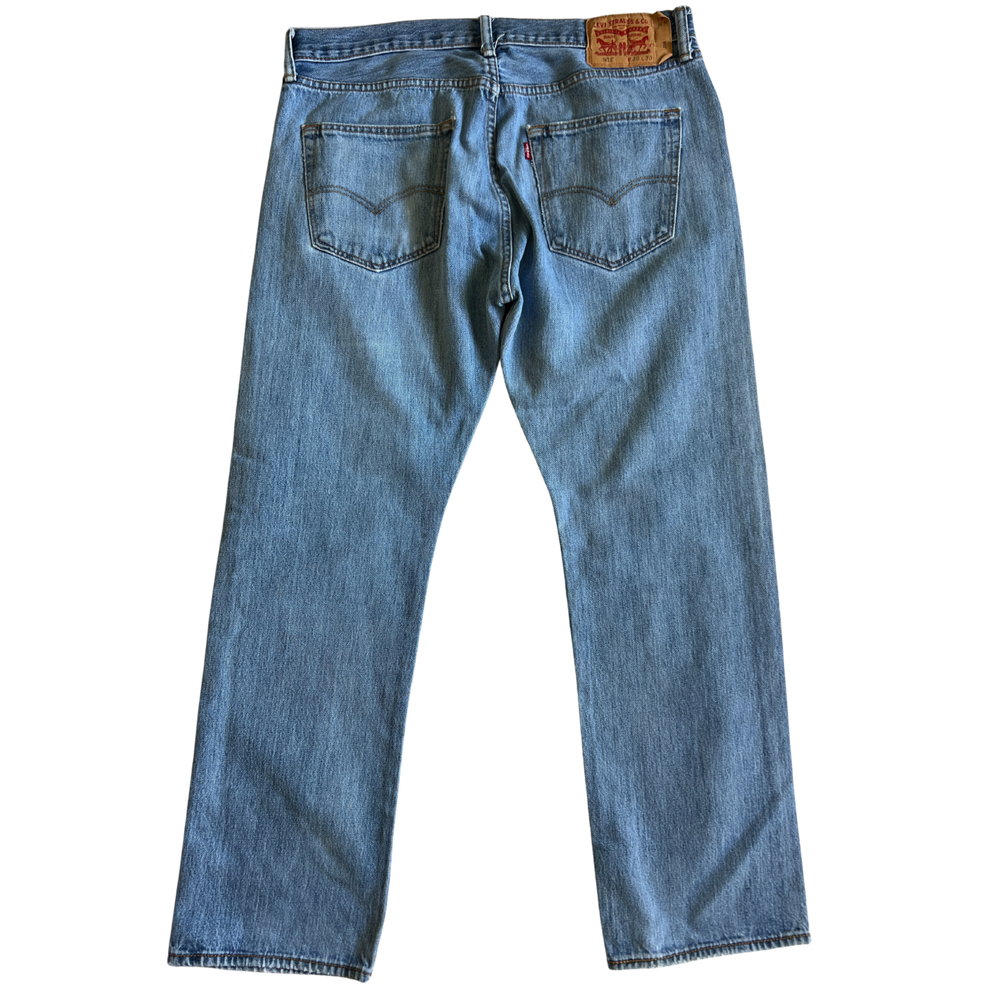 Jeans Levi's® 501® pour hommes Bleu clair - taille W36 L30