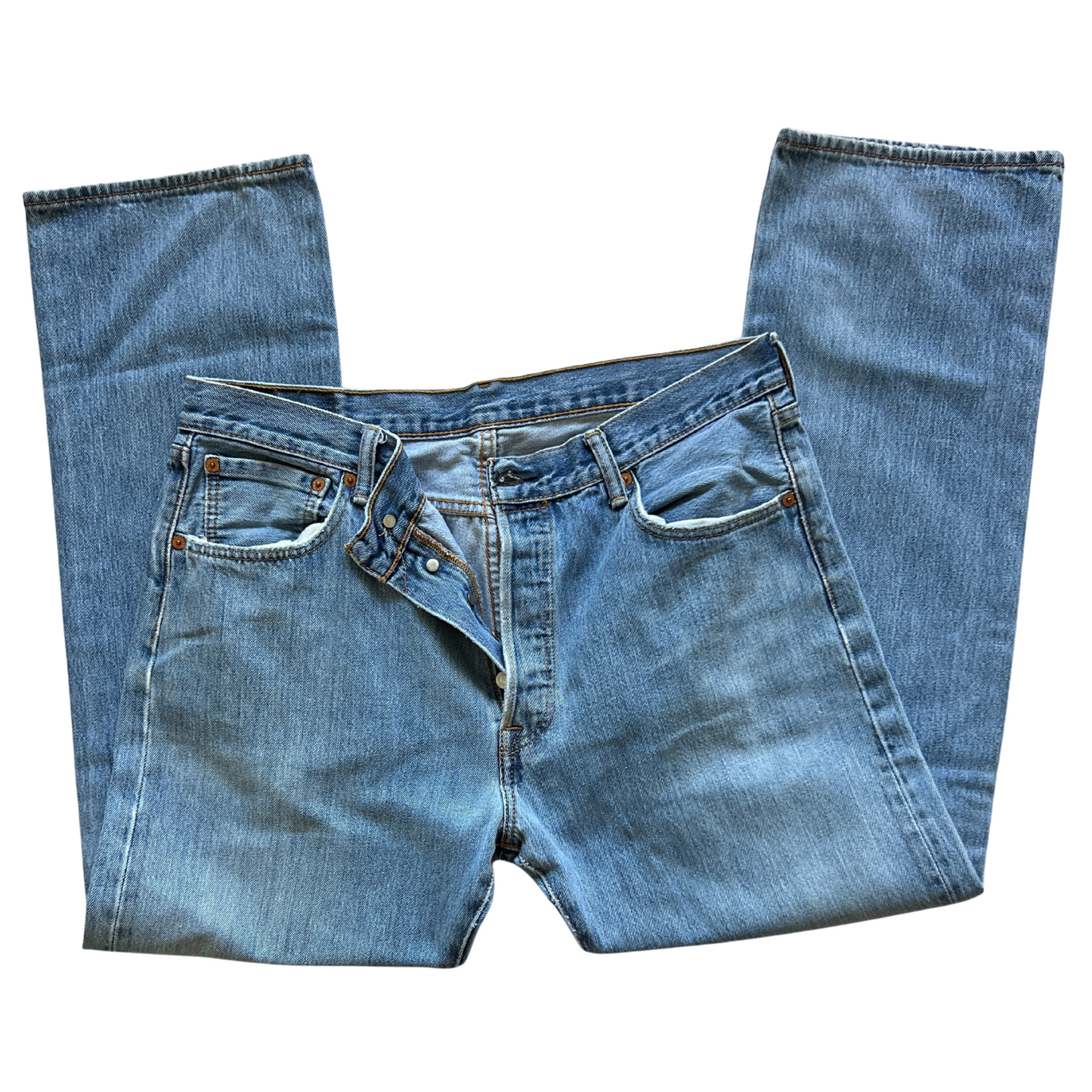 Jeans Levi's® 501® pour hommes Bleu clair - taille W36 L30
