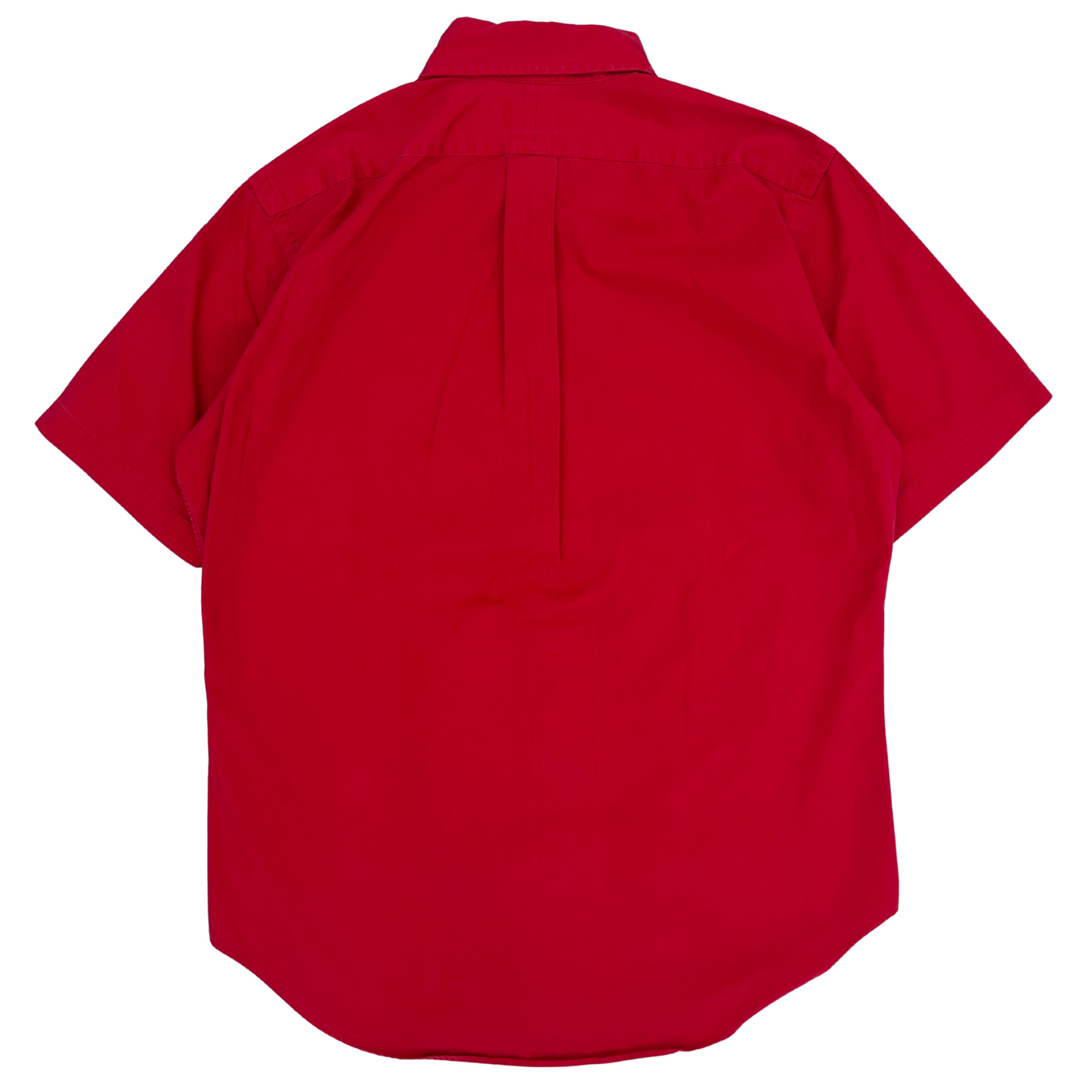 Chemise Ralph Lauren 1/2 manche rouge pour hommes - taille S