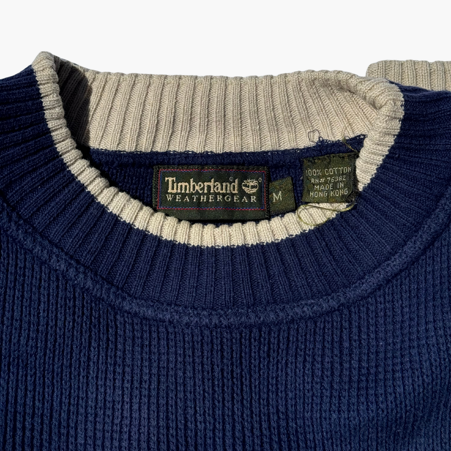 Rare & Vintage - Pull Timberland Weathergear Made in Hong-Kong - Taille M