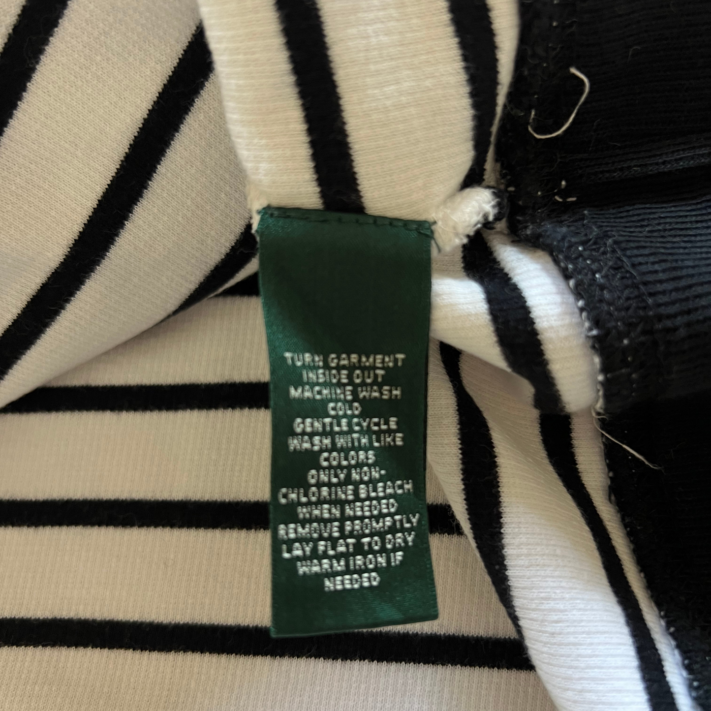 Pull Ralph Lauren rayé col châle pour femmes - taille L