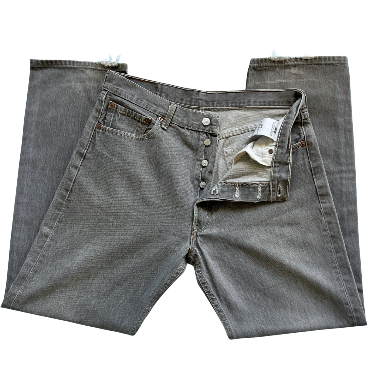 Jeans Levi's® 501® pour hommes gris - taille W34 L32