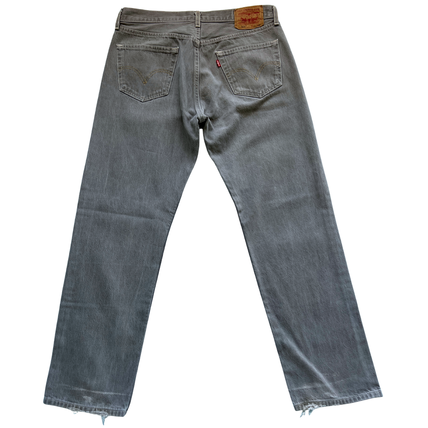Jeans Levi's® 501® pour hommes gris - taille W34 L32