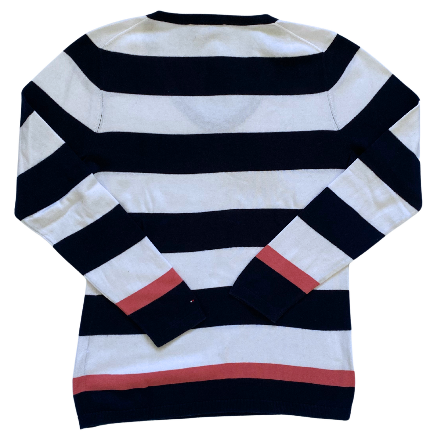 Pull col V Tommy Hilfiger en coton - taille M