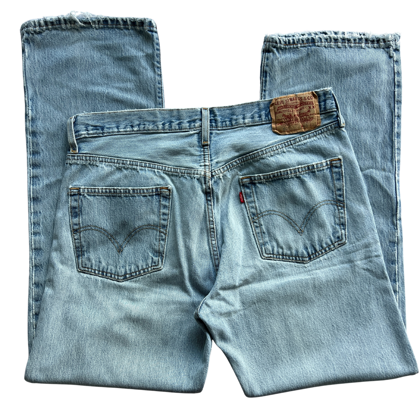 Jeans Levi's® 501® pour hommes Bleu clair - taille W36 L32