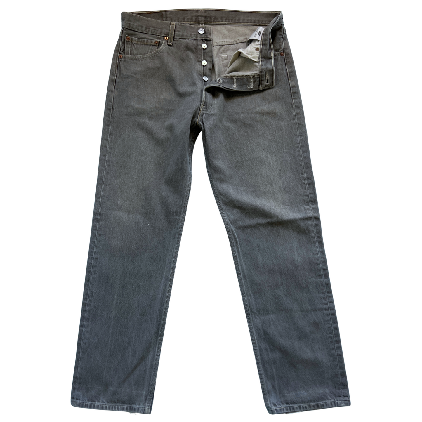 Jeans Levi's® 501® pour hommes gris - taille W34 L32