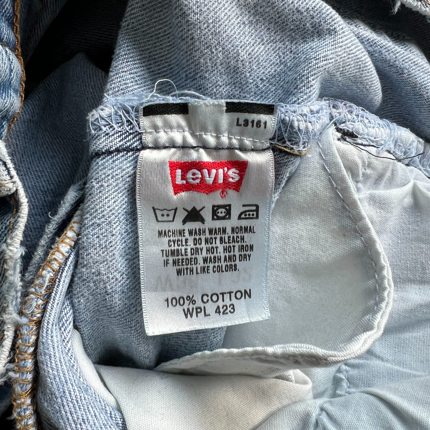 Jeans Levi's® 501® pour hommes Bleu clair - taille W36 L32